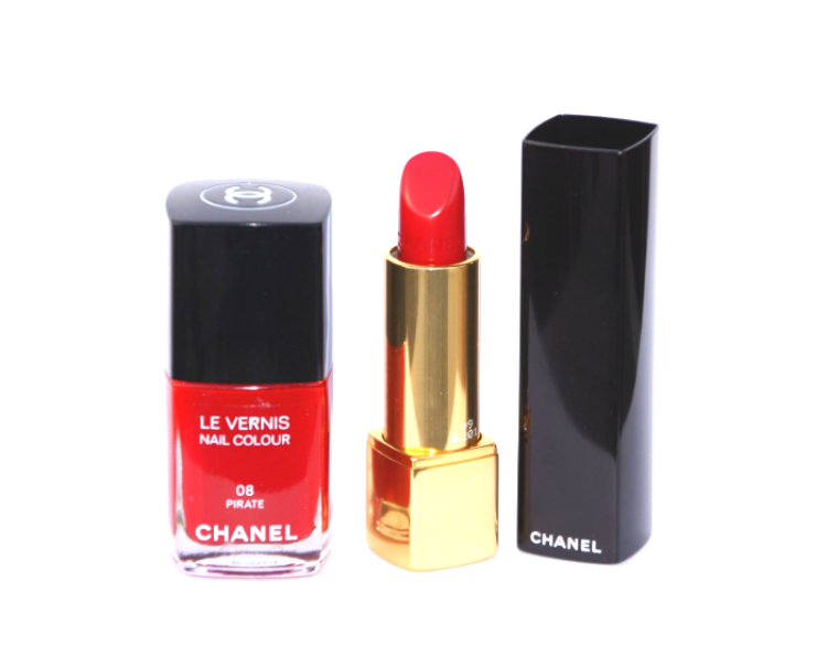 Chanel Pirate Lipstick Nailpolish Halfie S Style